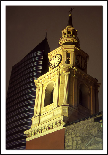 Santiago Church Skyline