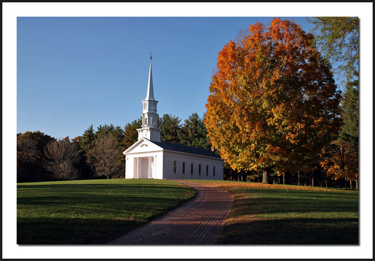 Church Outside Boston